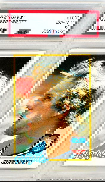 1978 Topps George Brett #100 PSA 6 P1319