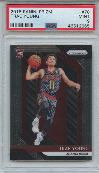 2018-19 Panini Trae Young RC PSA 9 #46612665