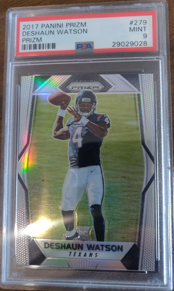 DeShaun Watson 2017 Prizm PSA 9