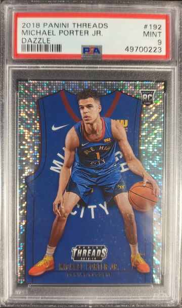 2018 Threads Dazzle Michael Porter Jr #192 Rookie Nuggets