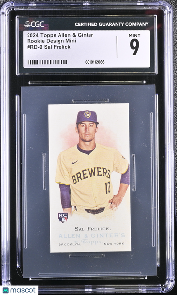 2024 Topps Allen & Ginter Sal Frelick #RD-9 Rookie Design Mini CGC 9