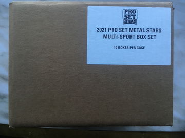 2021 Pro Set Metal Stars Multi Sport box Set 10 box case