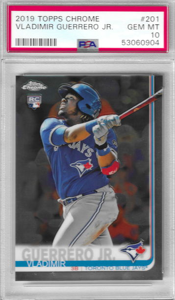 2019 Topps Chrome Vladimir Guerrero Jr #201 PSA 10