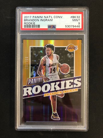 2017 Panini National Convention - Brandon Ingram - Rookie /399 PSA 9 Mint
