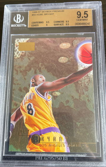 1996-97 Skybox Premium Kobe Bryant #55 