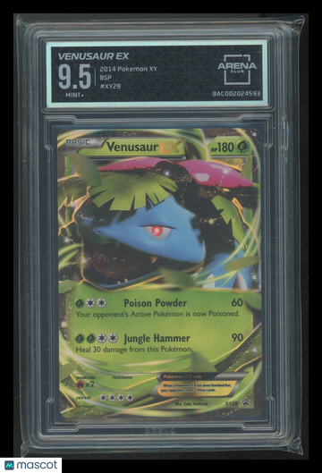 2014 Pokemon XY Venusaur EX Arena Club 9.5 #XY28