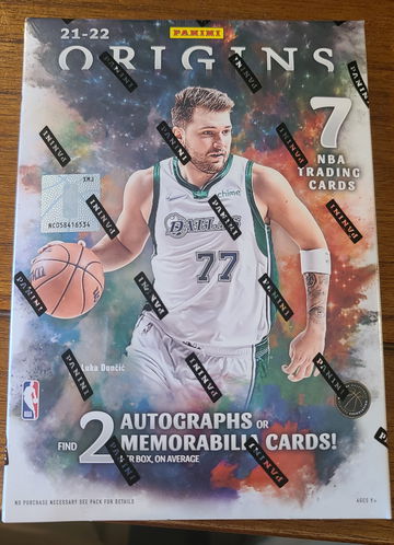 2021-22 NBA Origins sealed