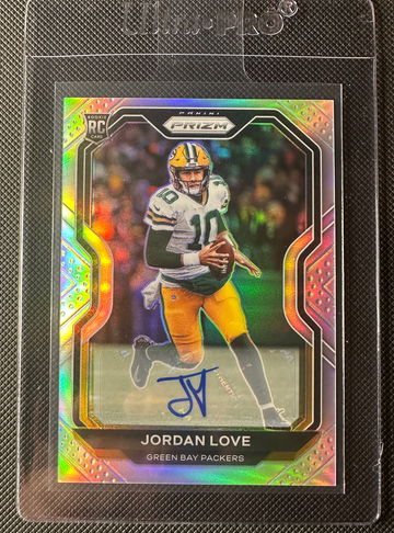 2020 Prizm Jordan Love Silver Auto RC