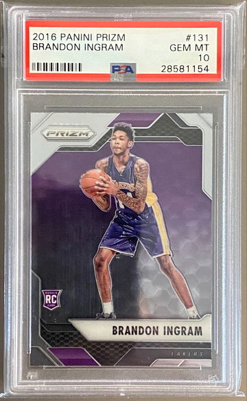 Brandon Ingram Prizm RC PSA 10