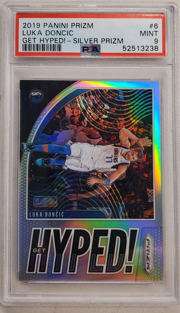 2019-20 Luka Doncic Prizm Get Hyped Silver