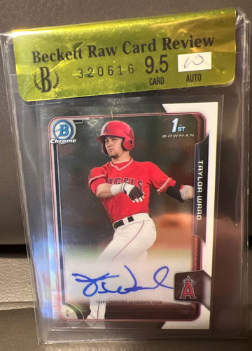 2015 Bowman Chrome Taylor Ward RC Auto