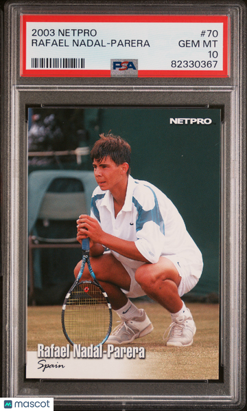 2003 Netpro Rafael Nadal-Parera #70 PSA 10