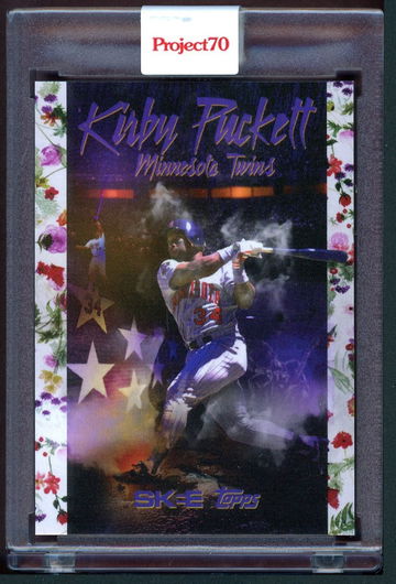 Topps Project70 Card 594 - 1986 Kirby Puckett by DJ Skee - Purple Rain Prince