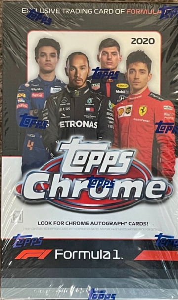 Topps Chrome Formula 1 Hobby Box - Ships from APO 🇺🇸 Delivery takes 7-10 business days