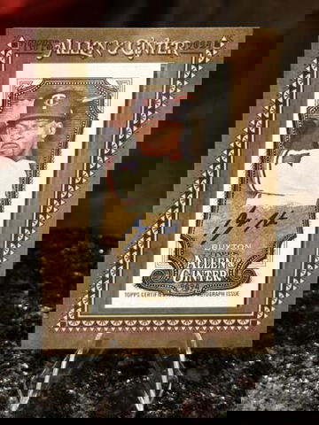 2024 Topps Allen & Ginter BYRON BUXTON Gold Framed Mini AUTO Minnesota Twins