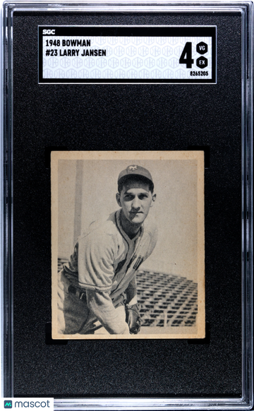 1948 Bowman Larry Jansen #23 SGC 4