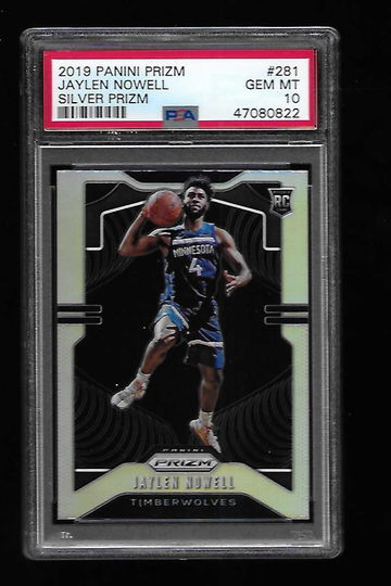 2019 Panini Prizm Jaylen Nowell Silver Prizm