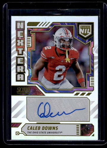 2025 Panini Score Nextera Caleb Downs #NEN-CDO Auto