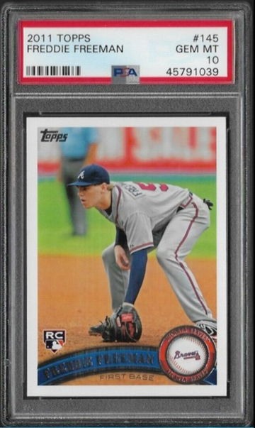 Freddie Freeman 2011 topps