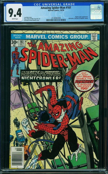 AMAZING SPIDER-MAN #161, CGC 9.4 NM