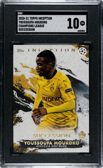 2020-21 Topps Inception Champions League Moukoko Base
