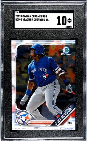 2019 Bowman Chrome #BCP-1 Vladimir Guerrero Jr.  Rookie  SGC 10