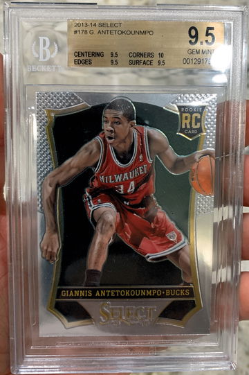 2013 Select Giannis Antetokounmpo BGS 9.5 with 10