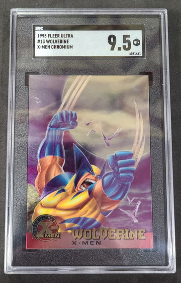 Wolverine 1995 Fleer Ultra X-Men Chromium