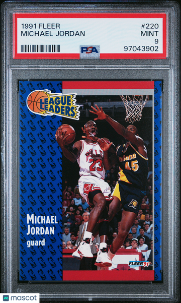 1991 Fleer Michael Jordan #220 PSA 9