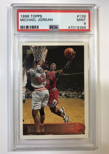 1996 Topps Michael Jordan #139 PSA 9 MINT