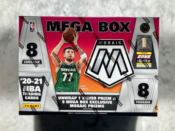 2020-21 Panini Mosaic NBA Basketball Target Exclusive Mega Box