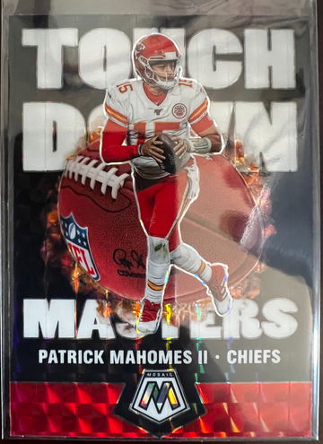 2020 Panini Mosaic Patrick Mahomes Touchdown Masters - Mosaic