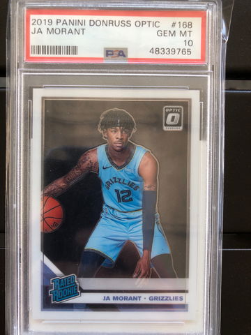 2019 Donruss Optic Ja Morant #168 PSA 10