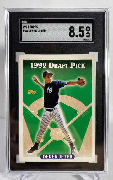 1993 Topps Derek Jeter Rookie SGC 8.5