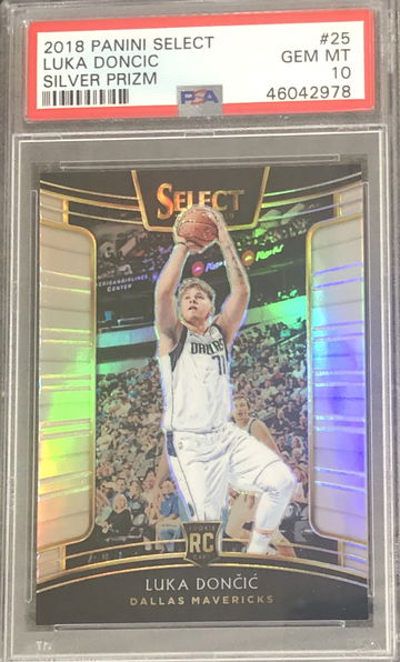 Luka Doncic Silver Prizm Concourse