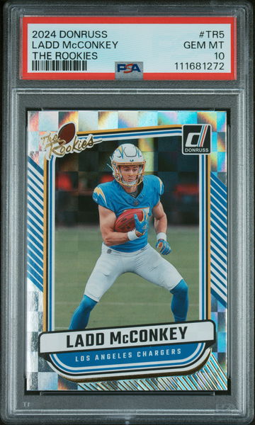 2024 the Rookies Ladd Mcconkey #5 PSA 10