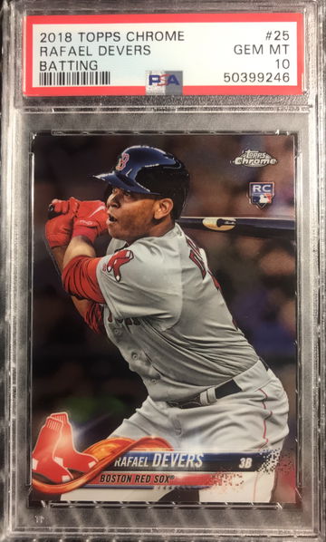 2018 Topps Chrome Rafael Devers