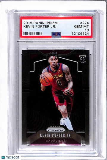 2019 Panini Prizm Kevin Porter JR. #274 PSA 10