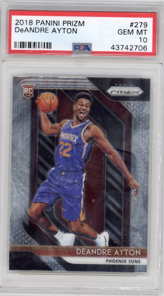 2018 Panini Prizm DeAndre Ayton #279 PSA 10