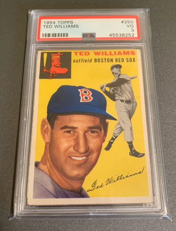 1954 Topps Ted Williams PSA 3