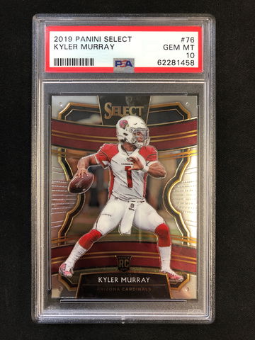 2019 Panini Select - Kyler Murray - Rookie Concourse Level Base PSA 10