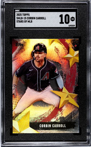 2025 Topps Stars of MLB Corbin Carroll #SMLB-15 SGC 10