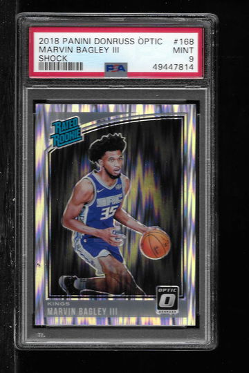 2018 DONRUSS OPTIC MARVIN BAGLEY III SHOCK PSA 9