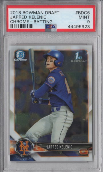 2018 Bowman Chrome Draft Jarred Kelenic PSA 9