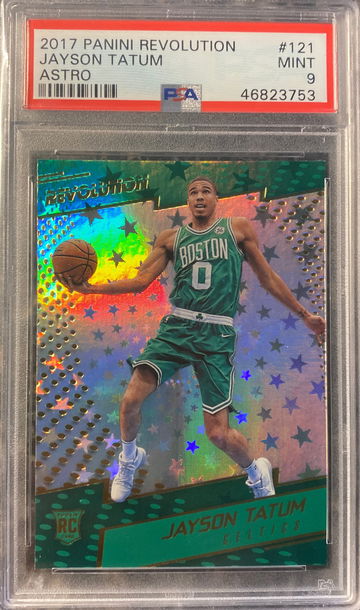 2017 panini revolution Jayson Tatum Astro