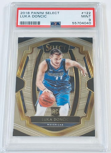 Luka Doncic 2018 Select Premier Level PSA 9 #122