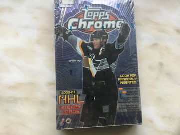 2000/01 Topps Chrome hockey hobby box
