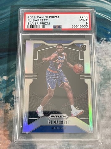 2019 Prizm Silver RJ Barrett PSA 9