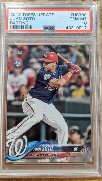 2018 Topps Update US300 Juan Soto RC Rookie