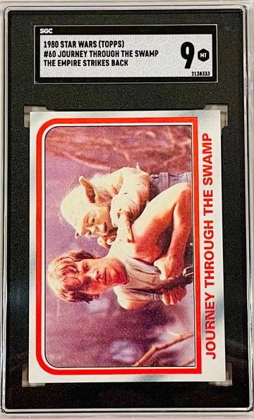 1980 Star Wars Empire Strikes Back #60 Journey Through the Swamp Luke Skywalker Yoda SGC 9 Mint